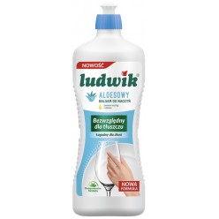 Средство для мытья посуды "Ludwik" бальзам алоэ 900г.