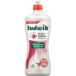 Средство для мытья посуды "Ludwik" гранат с вербеной 900г.