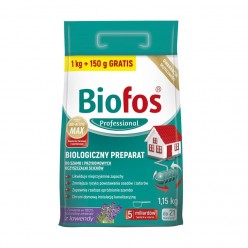 Биофос порошок для септиков и очистит.станций Biofos Professional 1 кг+150гр, пакет