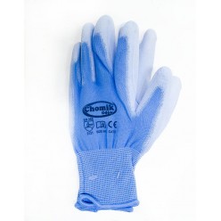 Перчатки защитные (п/э полиуретан), размер 9, микс