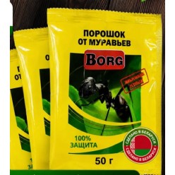 Порошок против муравьёв Borg 50гр