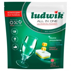 Таблетки для посудомоечных машин All in one GRAPEFRUIT Ludwik 41шт.