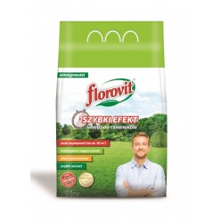 Удобрение "Флоровит" для газона "Быстрый эффект", 1 кг (мешок) 
